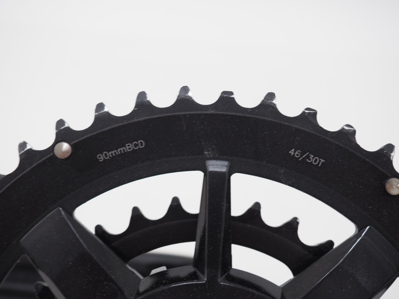 FSA Gossamer Pro AGX Crankset 175mm 46/30T 24mm Road/Gravel Bike Black