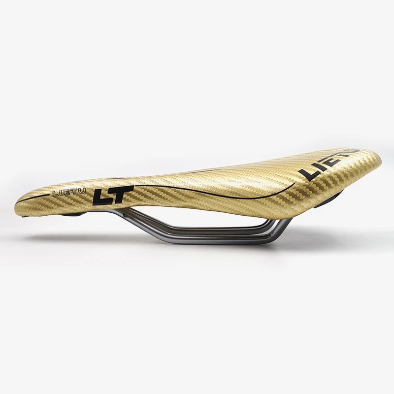MTB Road Bike Carbon Leather Saddle Cycling Seat Front Cushion Bike Saddle
