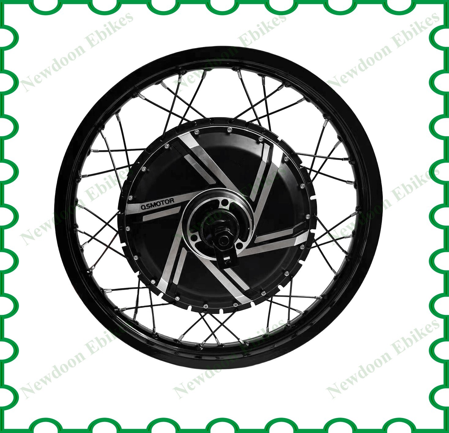 200mm QS273 12000W motor wheel with ND72850 Fardive controller motorcycle kit
