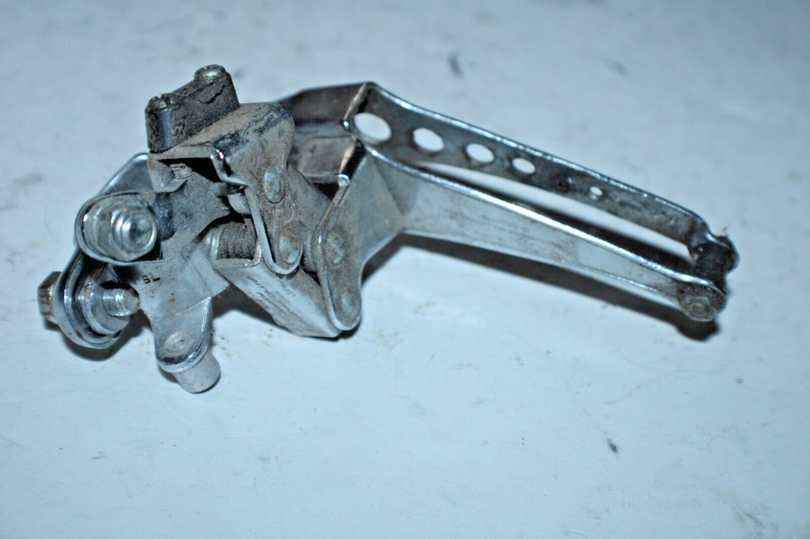 Shimano Thunder Bird II Vintage Double Front Derailleur 25.4mm Silver Ships USA!