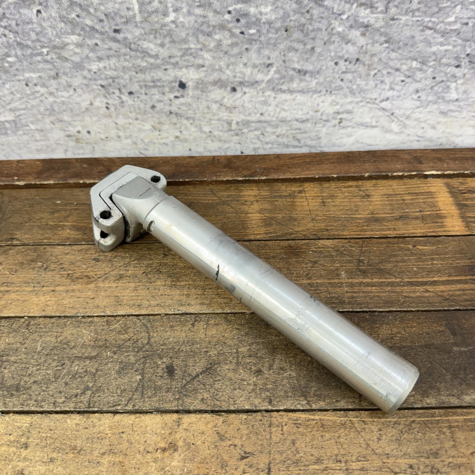 Vintage SR Sakae CR Seatpost 27.2mm Silver Alloy Japan K-86 320g Road MTB 1986