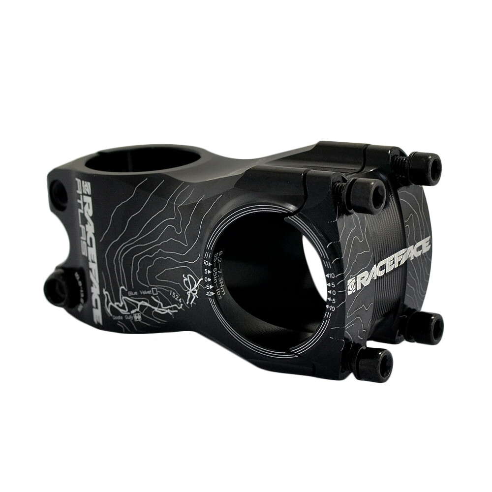 RaceFace Atlas MTB Downhill Bike Bicycle Stem 31.8x50mm +/- 0 degree Black