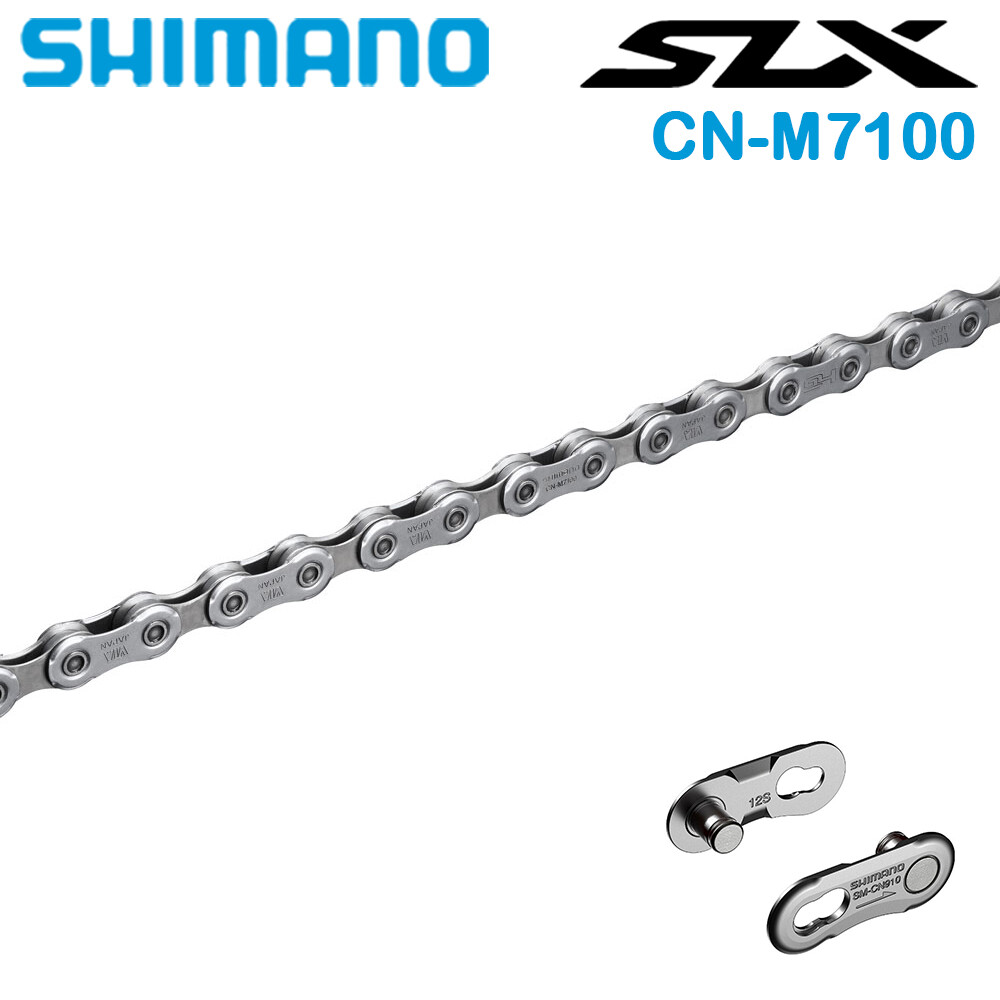Shimano SLX CN M7100 12 Speed Chain Silver 116 Link MTB Mountain Bike Bicycle