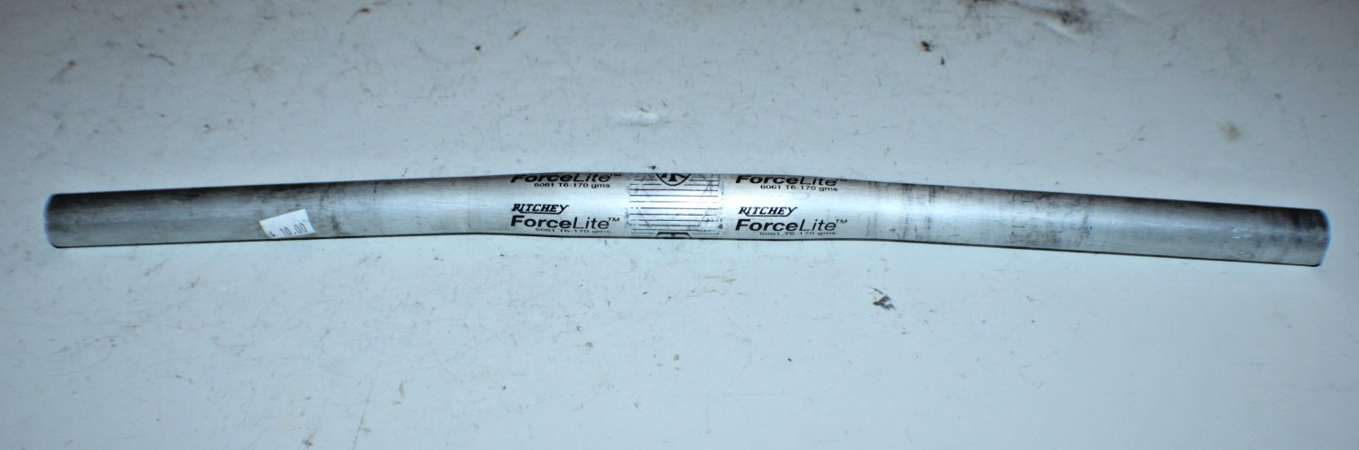 Ritchey Force Lite MTB Flat Handlebar 515/25.4mm 5° 170g Silver Downhill Trail ~