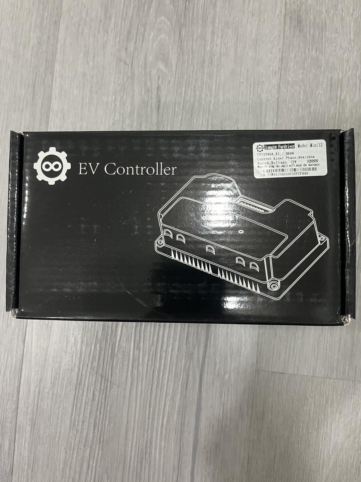 FarDriver Controller ND7280A MINI12 Version Controller with Bluetooth Adapter