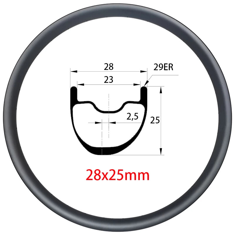 Carbon MTB Bike Wheels 29er Tubeless For Road/Triathlon/TT/XC/Track Bicycle