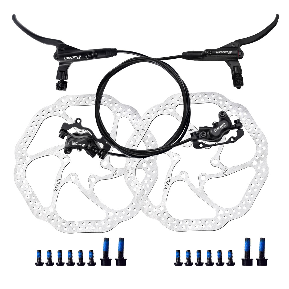 MTB 4 Piston Hydraulic Disc Brake 800mm/1400mm Mountain Bike Oil Pressure Brake