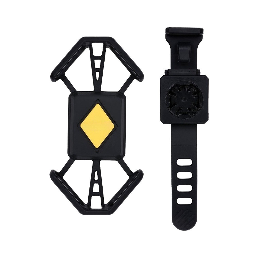 Silicone Phone Mount for Bicycles with Secure Grip and No Tool Installation