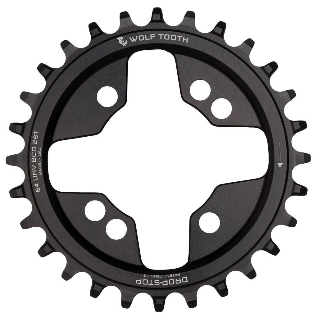 Wolf Tooth 96 mm BCD Chainrings for Shimano XT M8000 and SLX M7000
