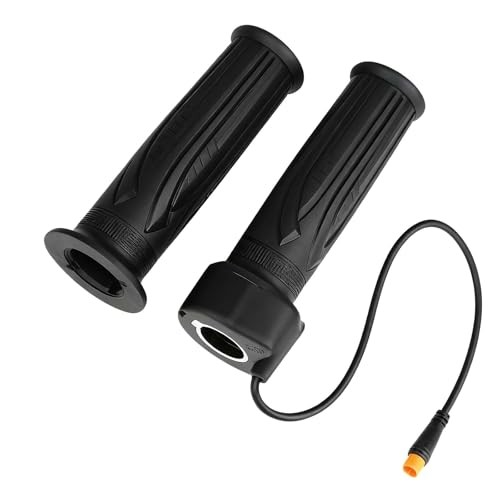 Grip for Electric Bike 12V–72V, 3-Pin Waterproof Universal Full Twist Throttle
