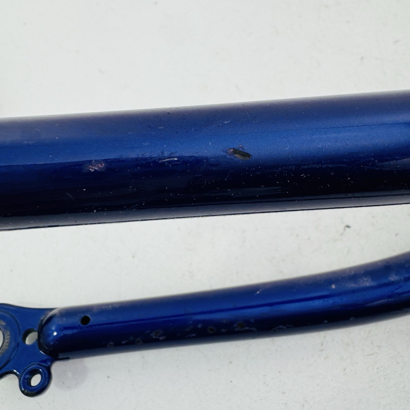 Rigid MTB Fork LUNG 1-1/8in 26in Threaded 7.5in Steerer Blue Purple NOS BB1