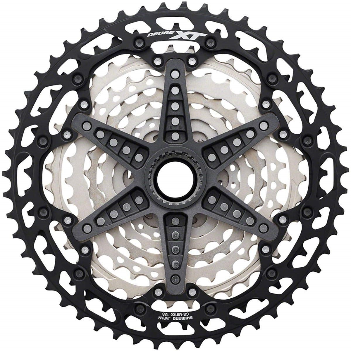 Shimano Deore XT CS-M8100 Cassette 12-Speed 10-51T Micro Spline E-MTB M8100