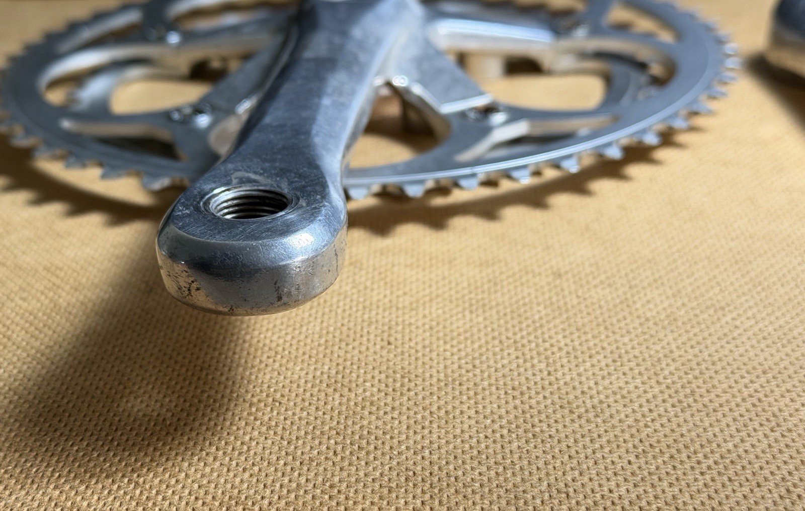 Vintage Sugino VP 130 Double Crankset – 52/42T – 170mm