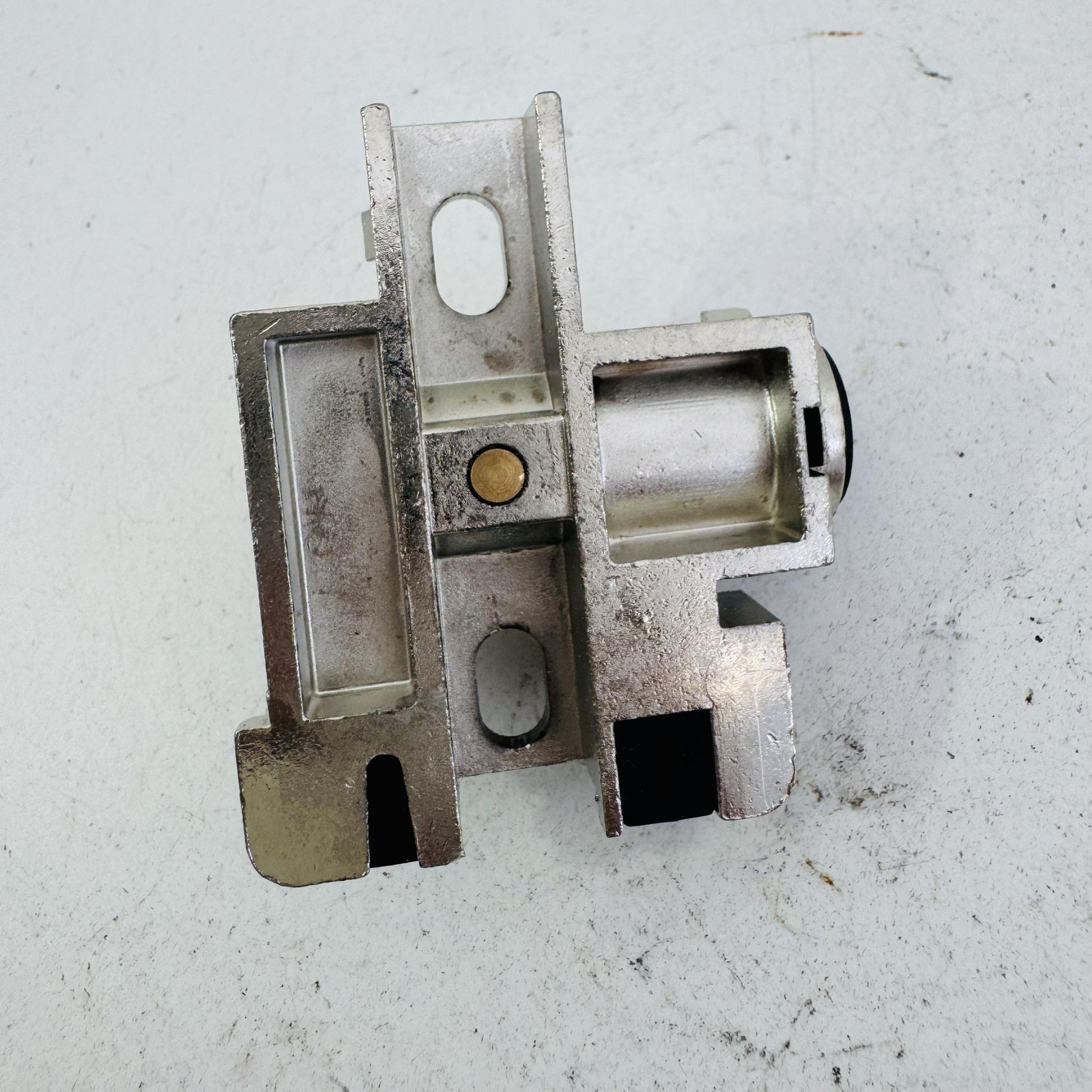 ABUS E-Bike Battery Lock Core Mount Silver Steel Bike Keyed Germany W553336 A1