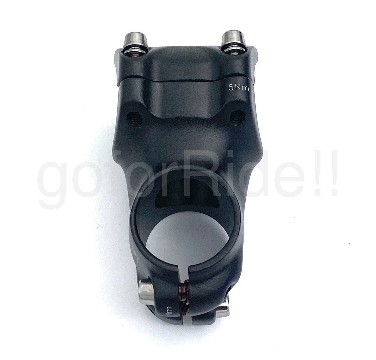 UNO Stem Short Alloy Stem 31.8 X 35/45/55/65mm Black for Road MTB Bike
