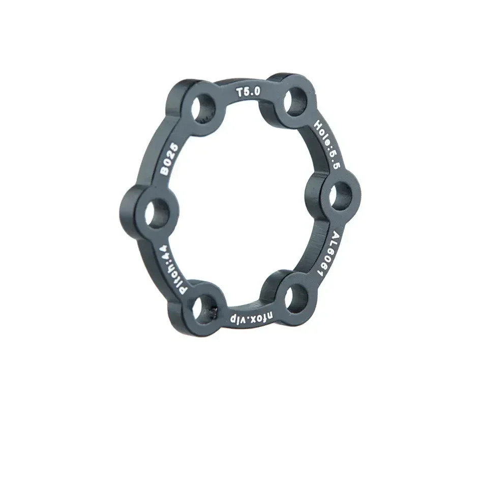 Electric Scooter Brake Disc 3 Gaskets Bicycle 6 Holes 2 Washers 4 Hub 5Mm Flower
