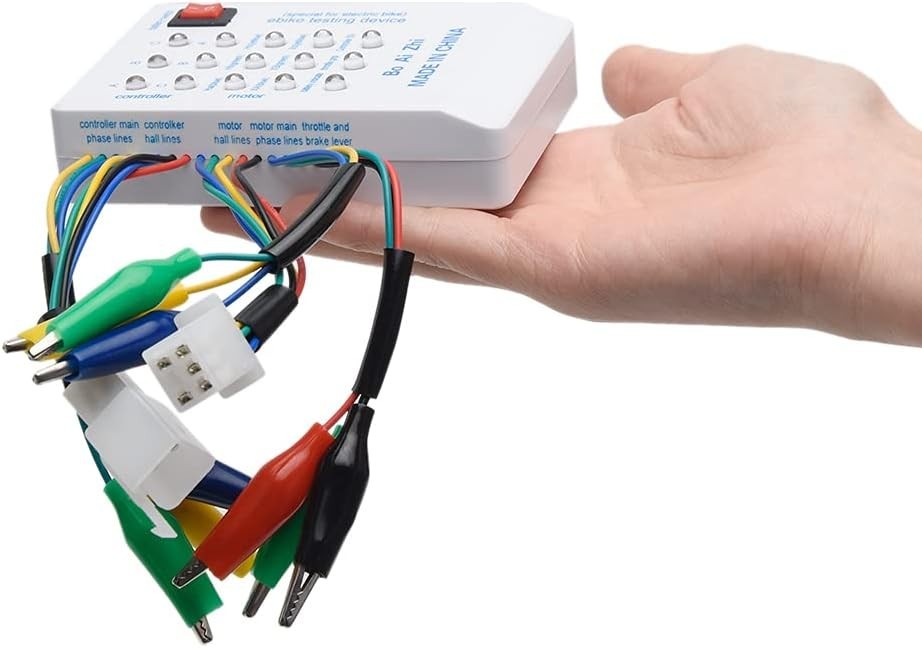 Brushless Motor Controller, 24V 36V 48V 60V 72V E-Bike Scooter Tester Quick Batt