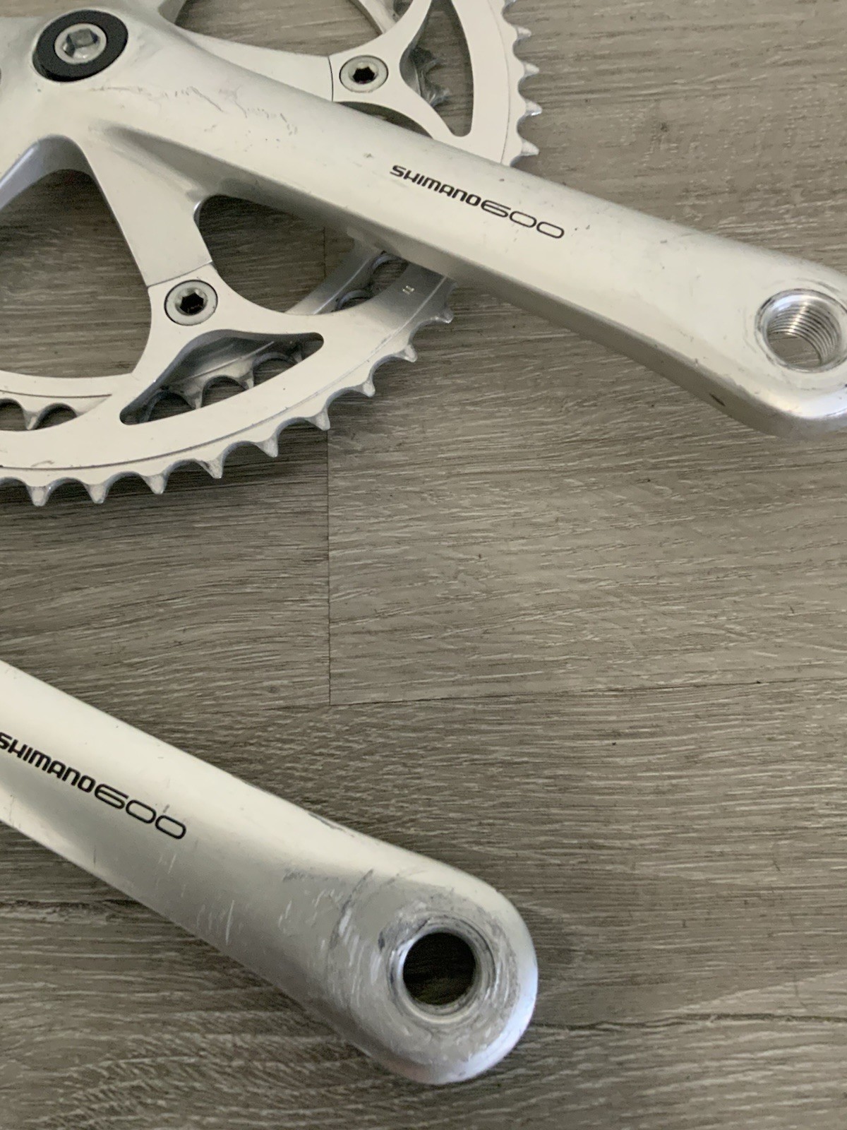 SHIMANO 600 ULTEGRA CRANKSET 6400 DOUBLE 175 MM ARMS 53-42 TOOTH