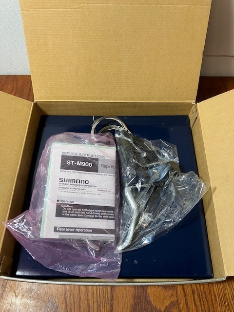 Shimano XTR STI-M900 Shifter Set NEW IN BOX NOS