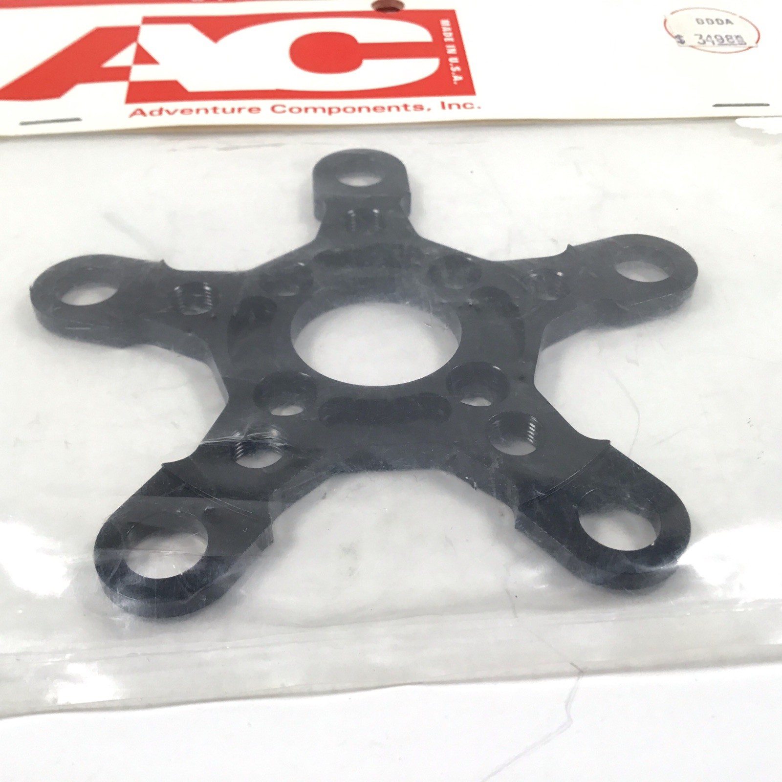 Adventure Components AC Crank Spider 5-Bolt 58/94mm Black NOS Vintage MTB