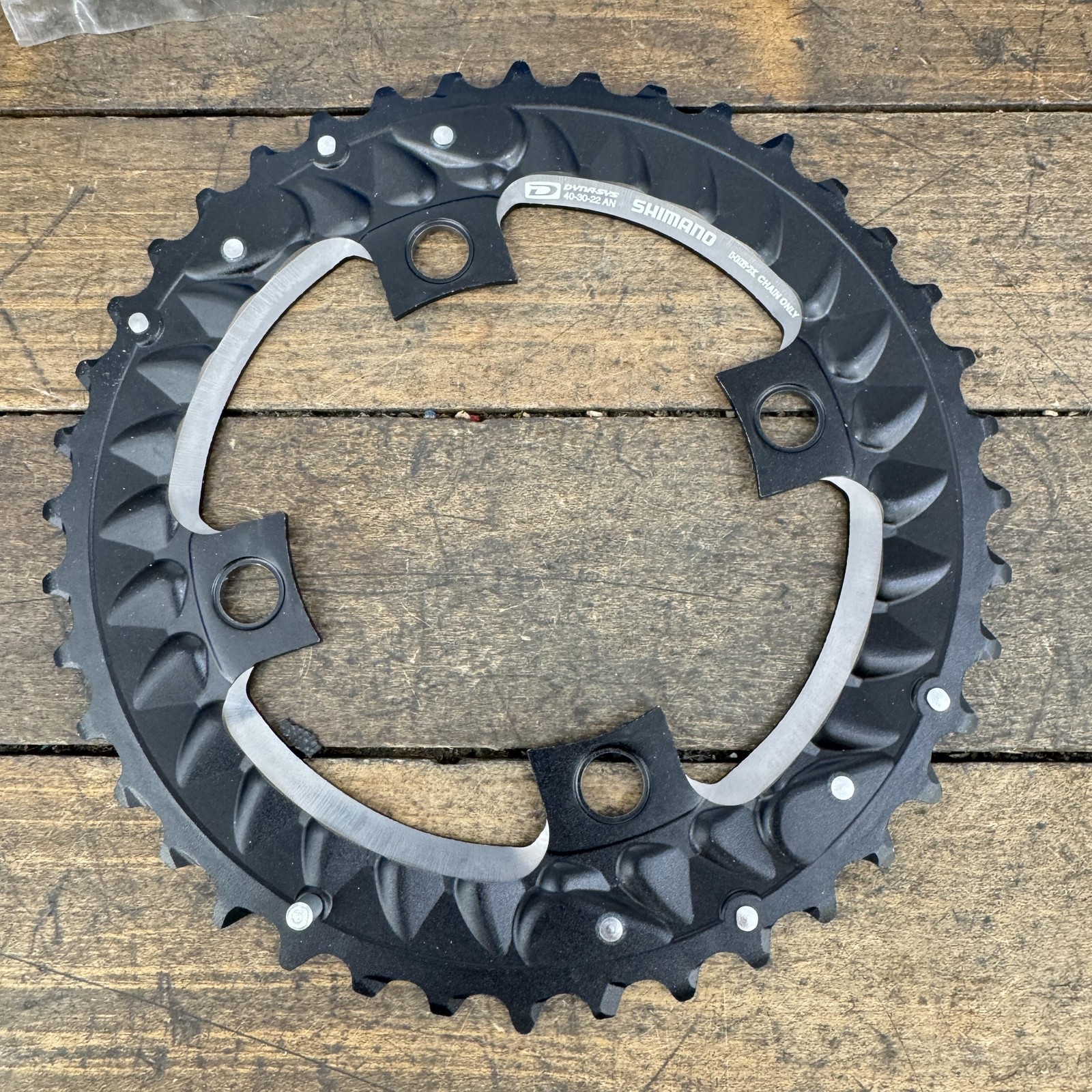 Shimano 40T Chainring 96 BCD 4-Arm SLX FC-M7000 3×10 MTB HG-X Black 10s