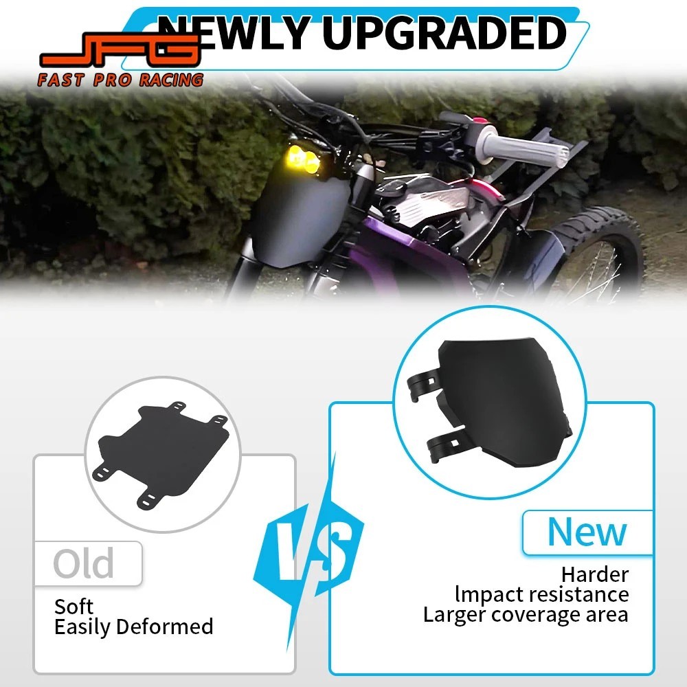 ODI Black Number Plate With Zip Ties For Downhill MTB’s EBikes Surrons