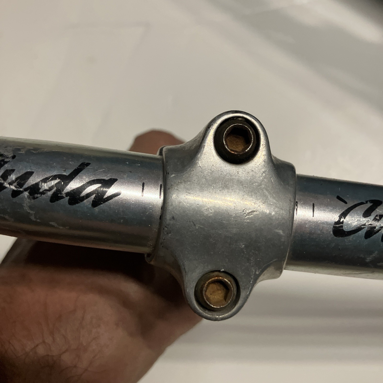 VINTAGE BARRACUDA CUDA MTB HANDLEBAR AND STEM 22″