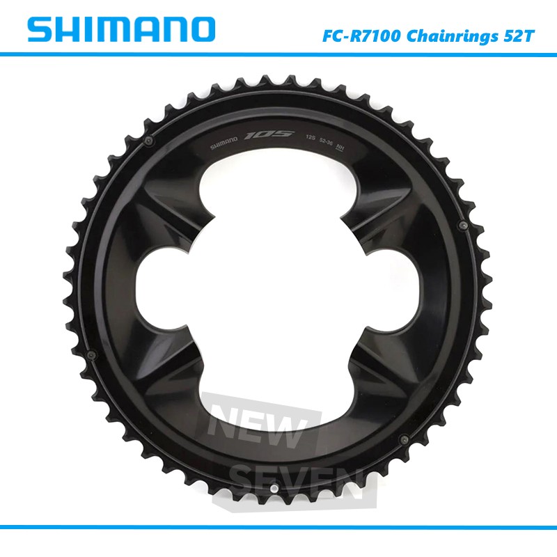 Shimano 105 FC-R7100 Road Crankset Chainring 50-34T/52-36T with Mounting Bolts