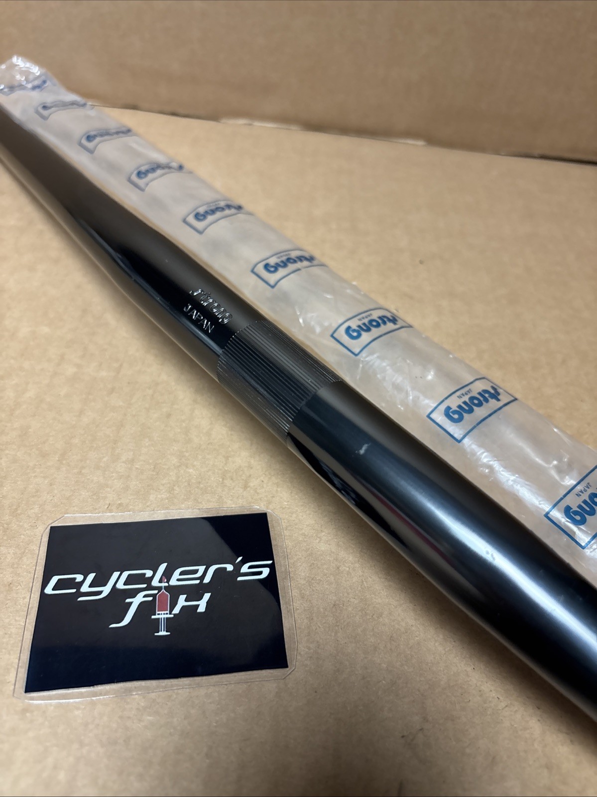 NOS STRONG Japan 25.4mm Anodized Alloy Mtb Flat Bar Handlebar Fit: Tioga SR Trek