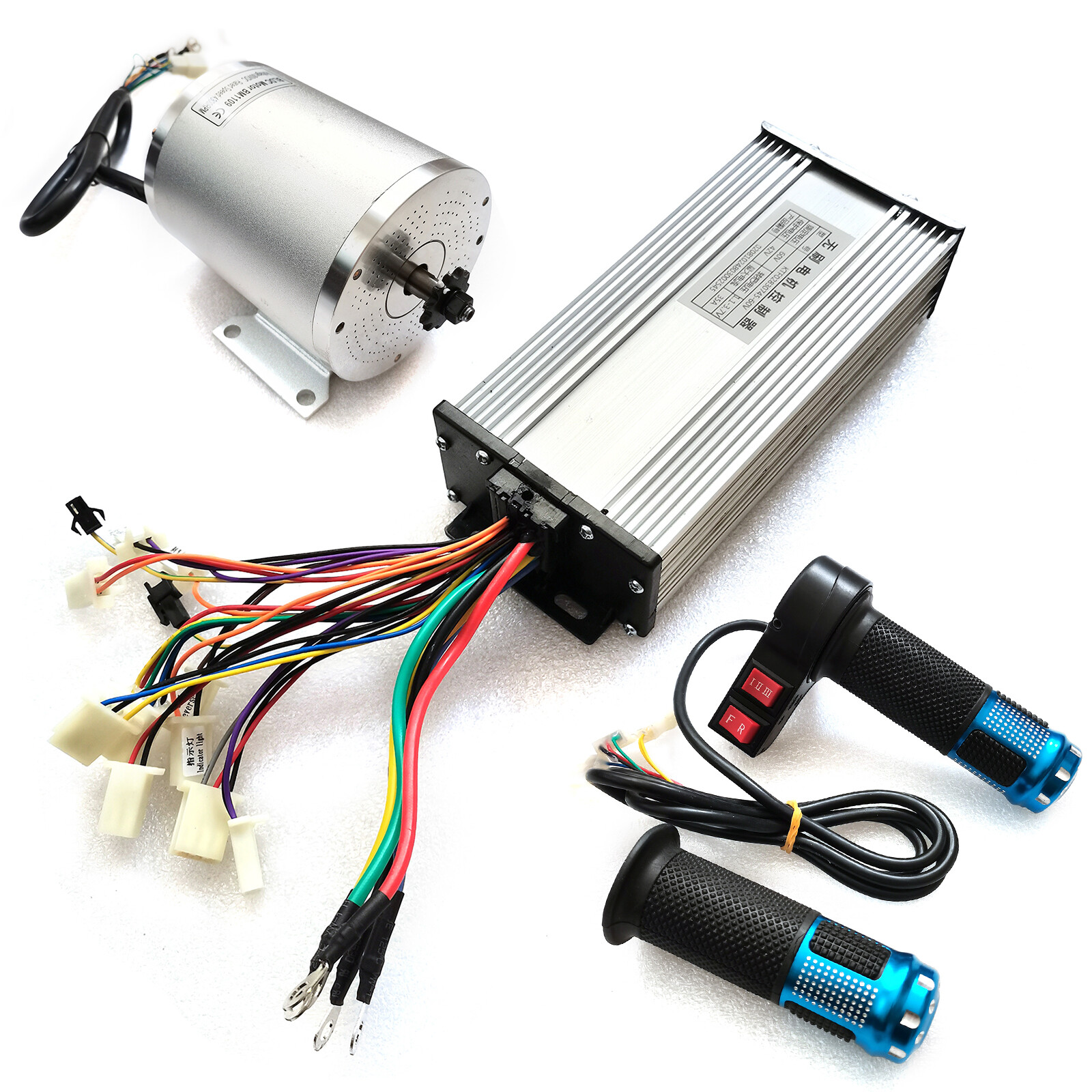 2000W 60V BLDC Motor Kit with Brushless Controller for Electric Scooter E Bike