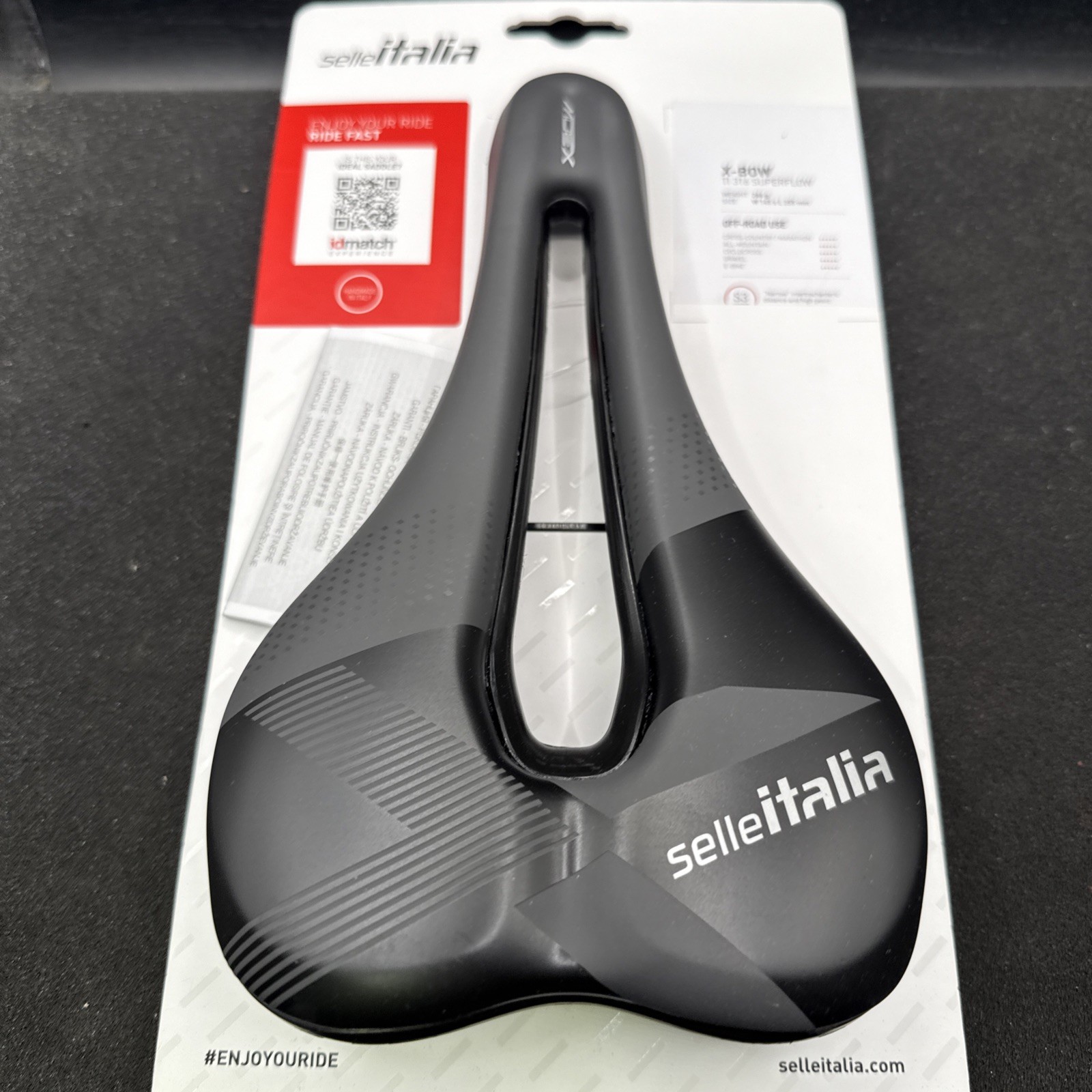 Selle Italia X-bow Ti316 145mm Cycling Saddle Seat S3 (9419-10)