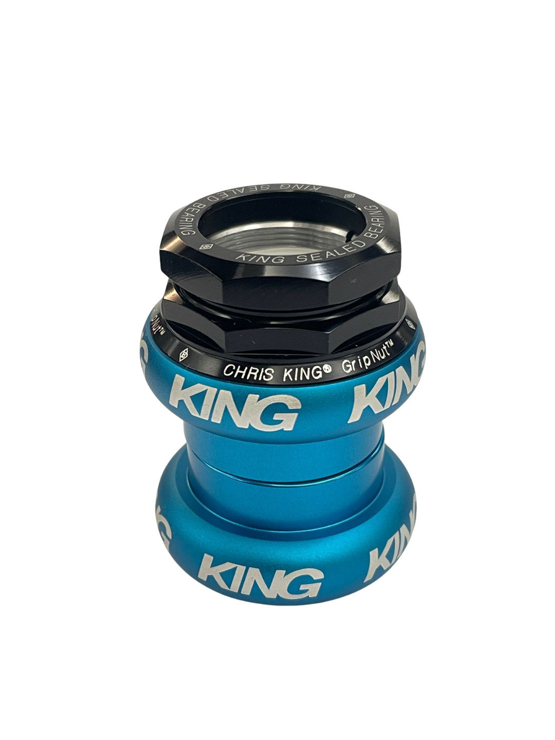 CHRIS KING 1-1/8″ GRIP NUT THREADED HEADSET COLOR MIXING NEW