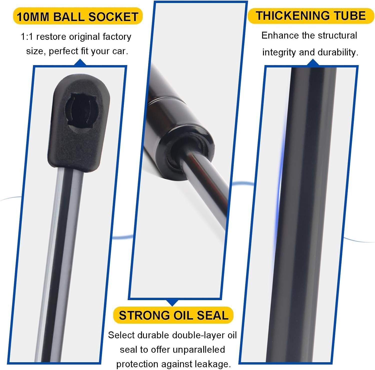 Rear Hatch Liftgate Gas Struts for Chevy Suburban 1500 2500 00-06, Tahoe GMC Yuk