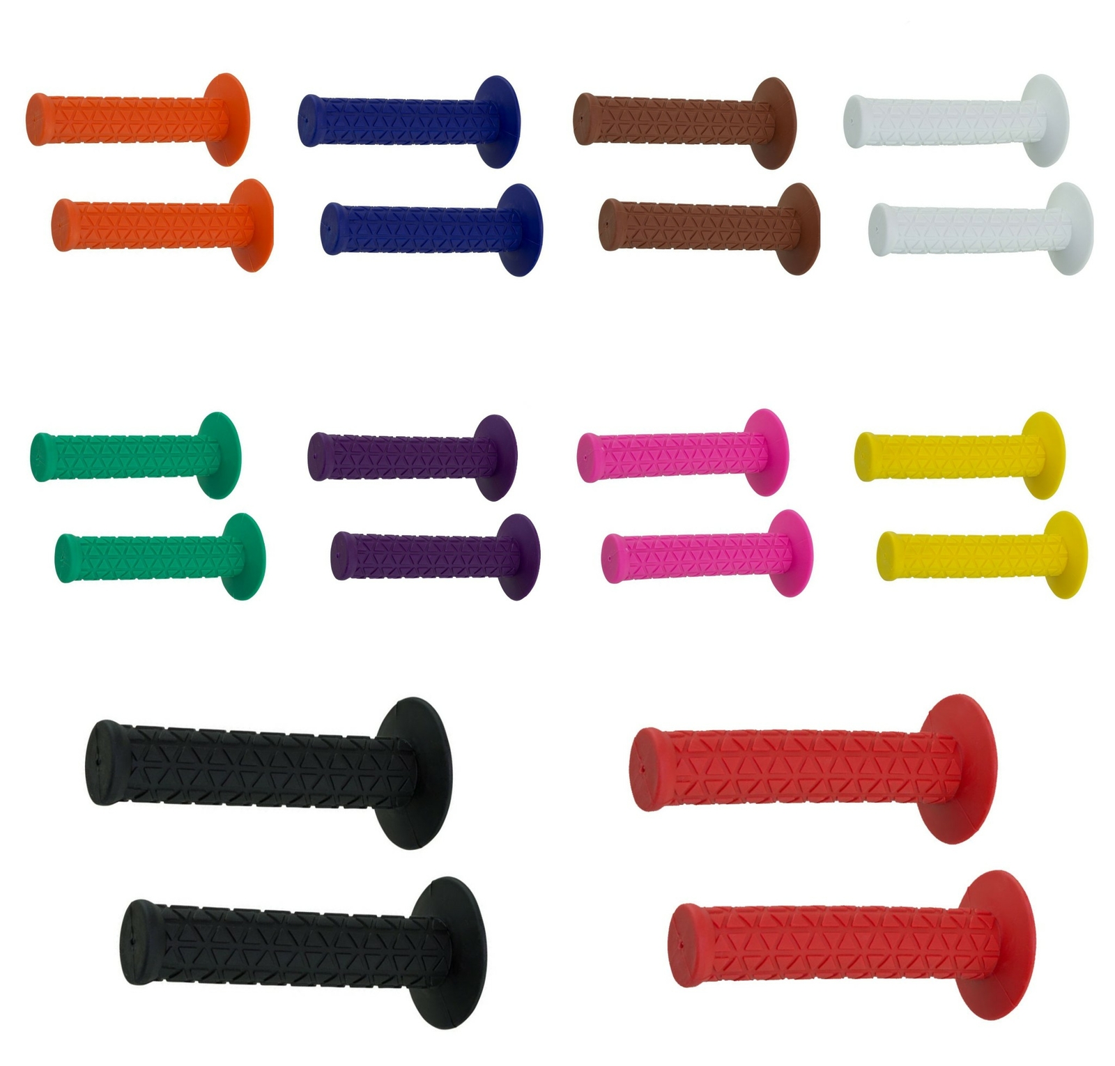 Triangle Mushroom Bicycle Handlebar Grips Fixie Beach Cruiser BMX Lowrider Bike