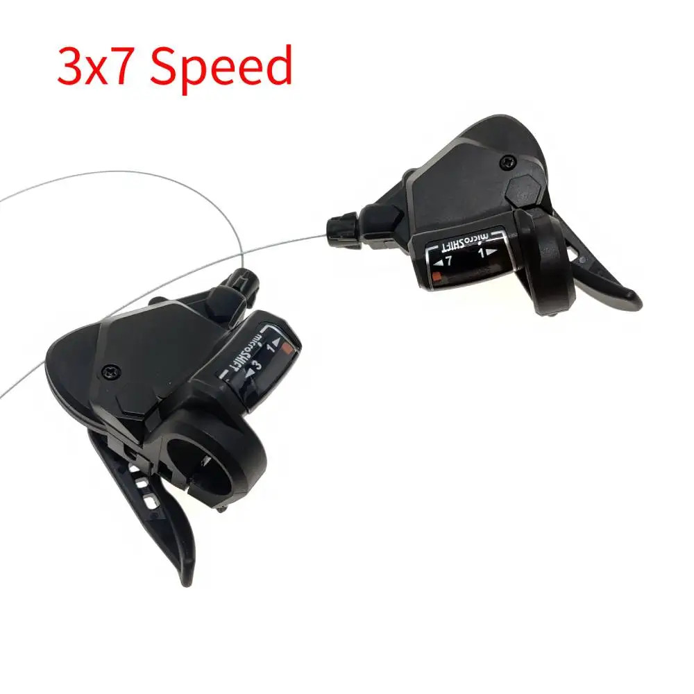 Microshift TS38 Bike Shifter Lever 3×7/8/9 Speed MTB Derailleur Set