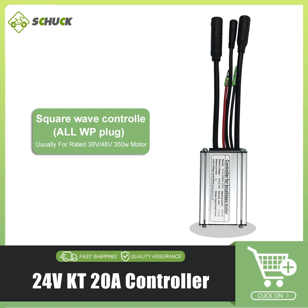 15A 17A 22A 25A 30A 35A 50A E-bike Square Sine Wave KT Controller 36V 48V 72V