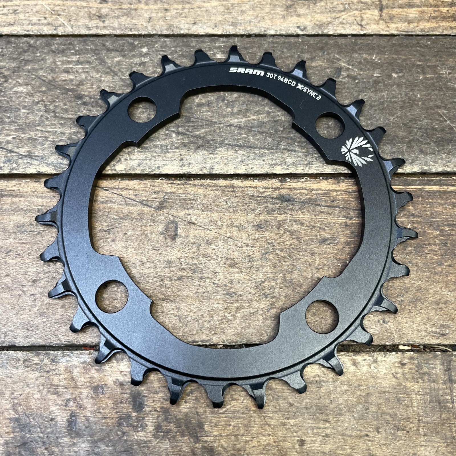 SRAM Eagle X-Sync 2 30T Chainring 94 BCD 4-Bolt Black EMTB Aluminum MTB Bike