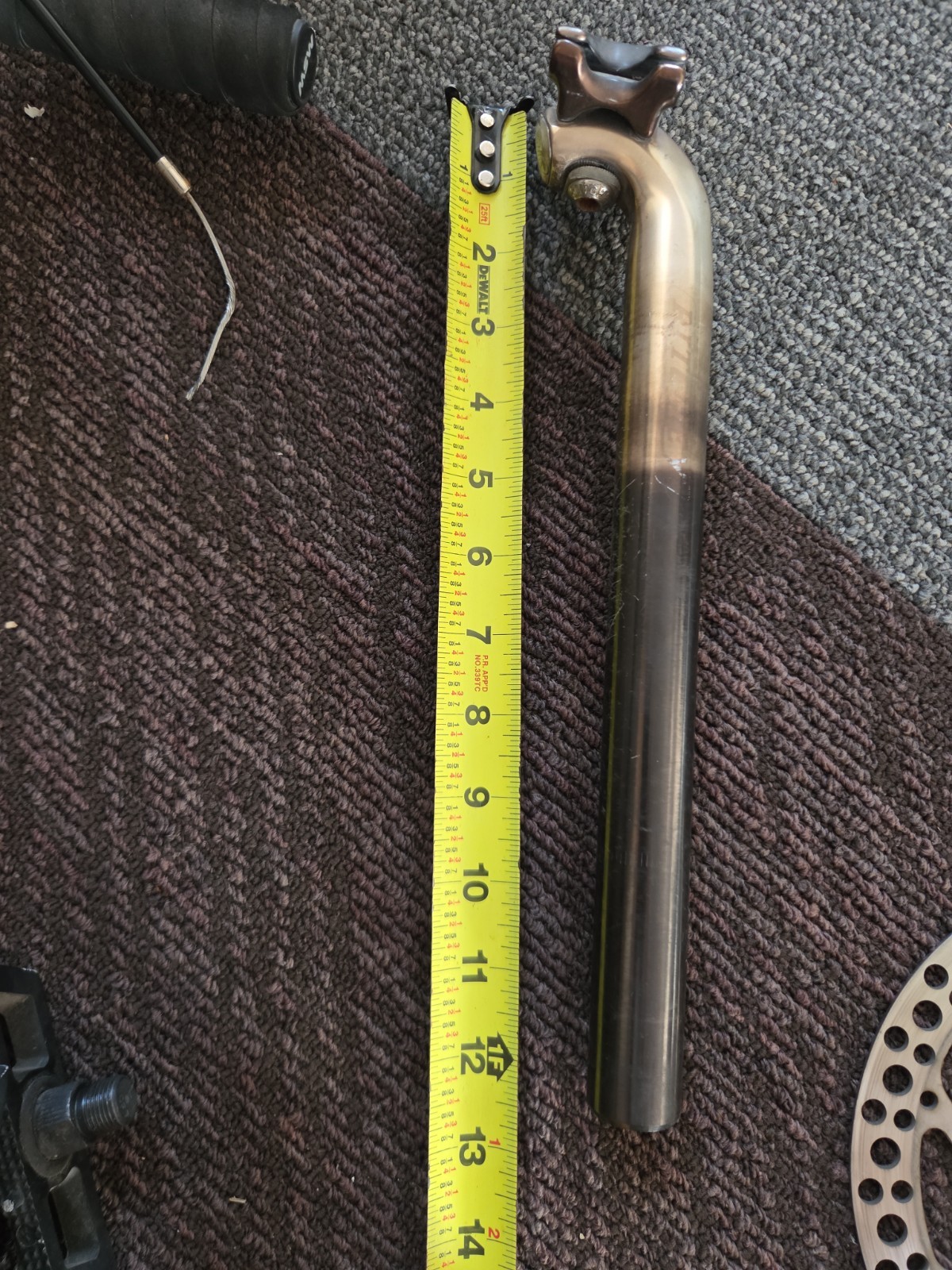 Vintage 90s Ritchey Force Directional Seatpost Alloy
