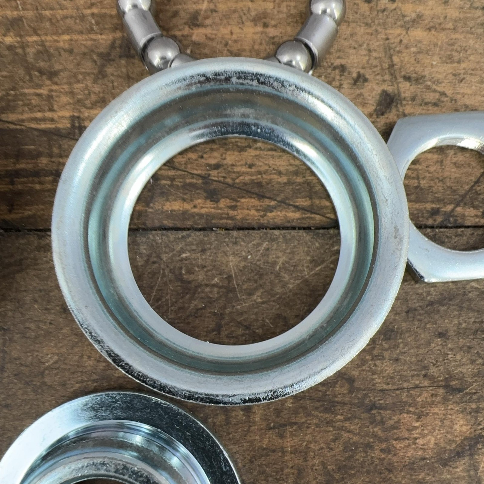 Dimension BMX American Bottom Bracket 24t Silver Steel Bearing Set BMX Bike