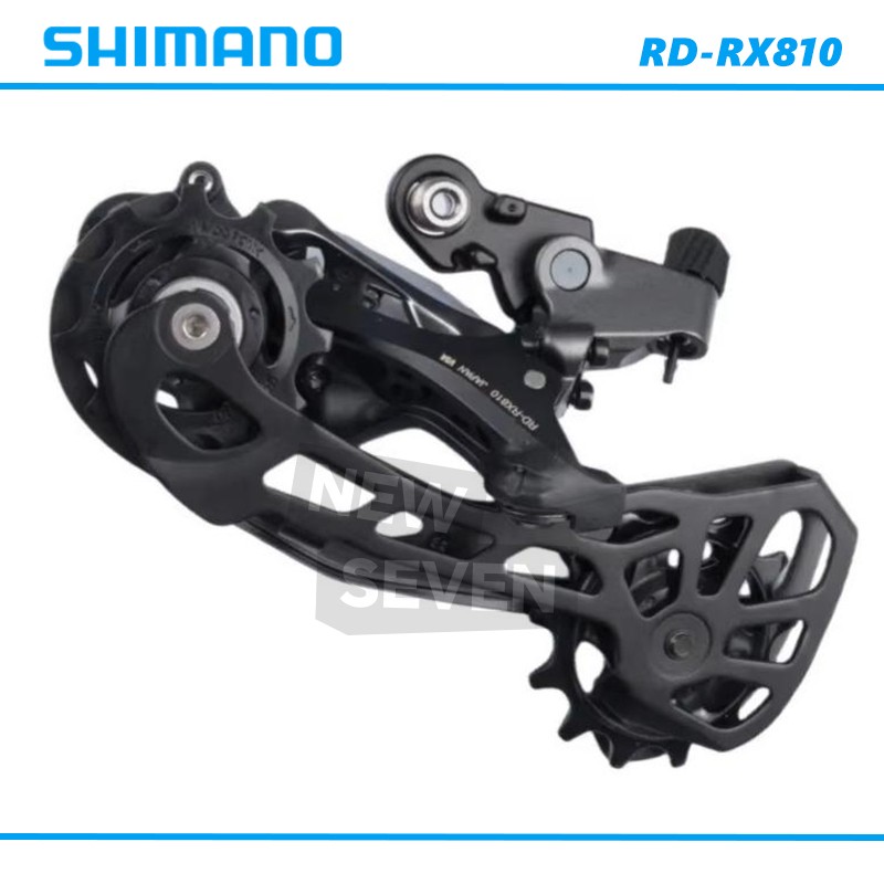 SHIMANO GRX RD-RX810 2×11 Speed Shadow RD+ Rear Derailleur for Gravel Bike-OE