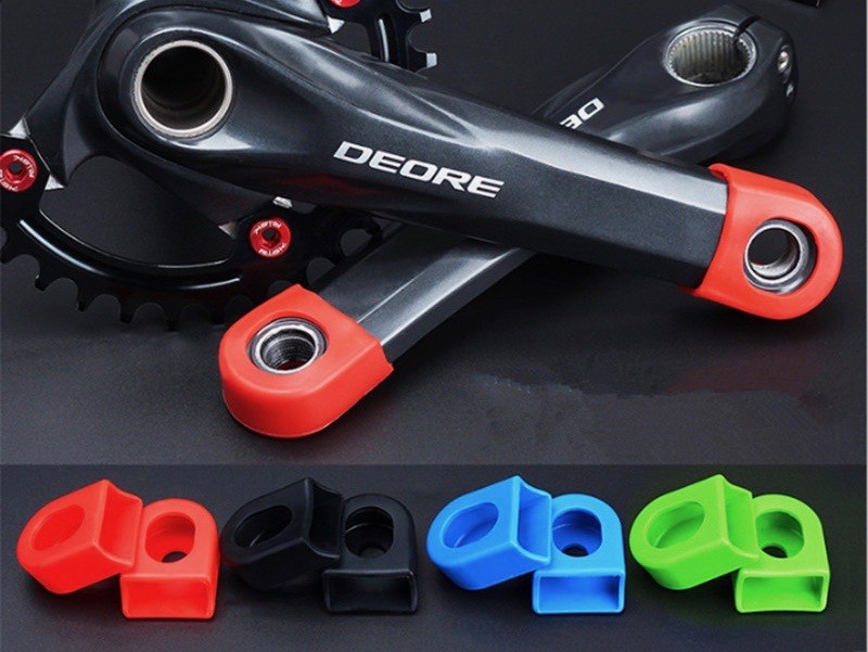 2 Race Ready.. Crank Arm Boots…MTB..Cycling.. fits SRAM / Shimano – Red