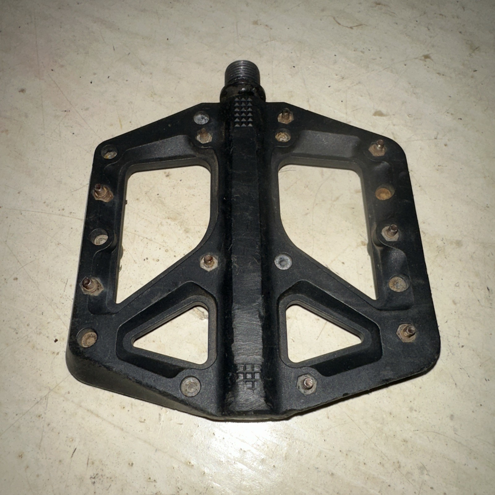 RIGHT Pedal Crank Brothers Stamp 1 Flat Platform Replace Black Mountain Bike Fix