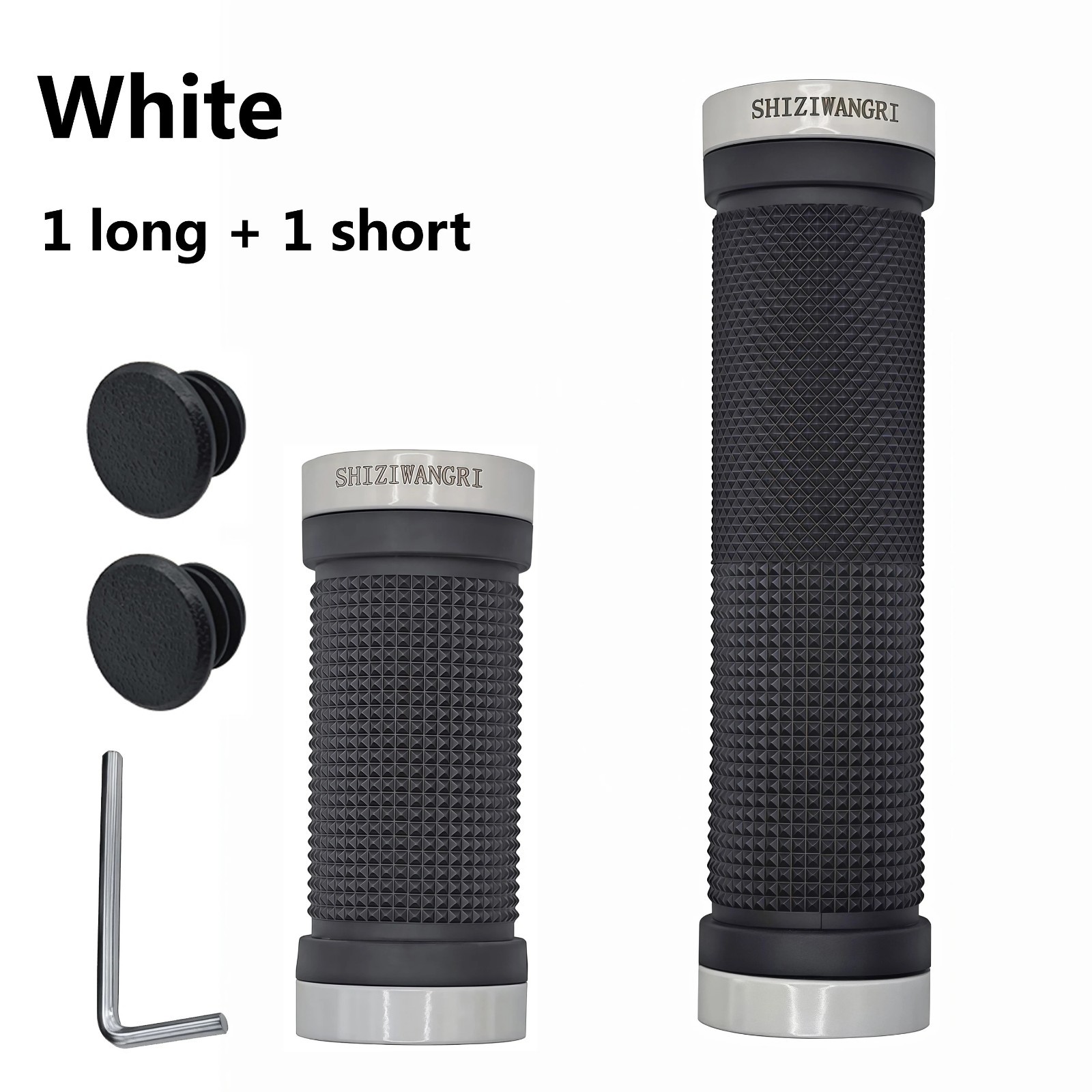 SHIZIWANGRI MTB Bike Grips Ergonomic Rubber Anti Skid Handlebar Covers