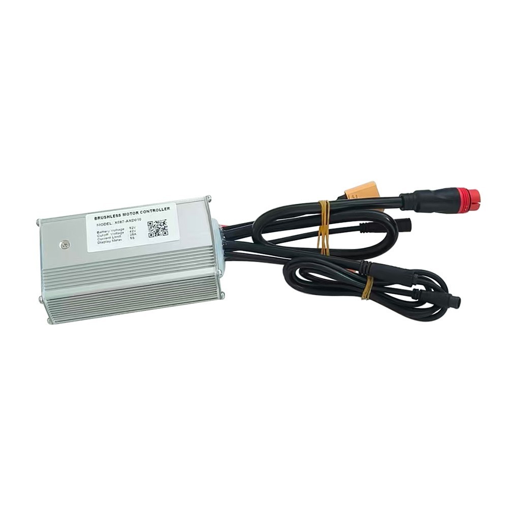 Brushless Motor Controller X087-AXD010 52V 25A EBike Conversion Kit For Meter 5S