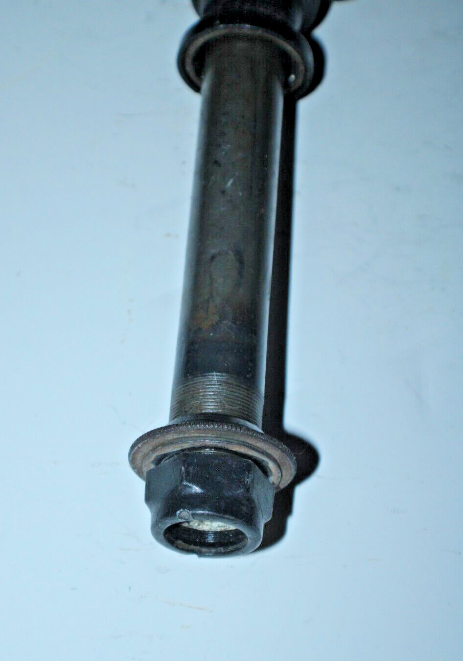 Vintage Road Bike Fork 27″ 1″ Threaded 200mm Red Lugged Steel Fast USA Shipper