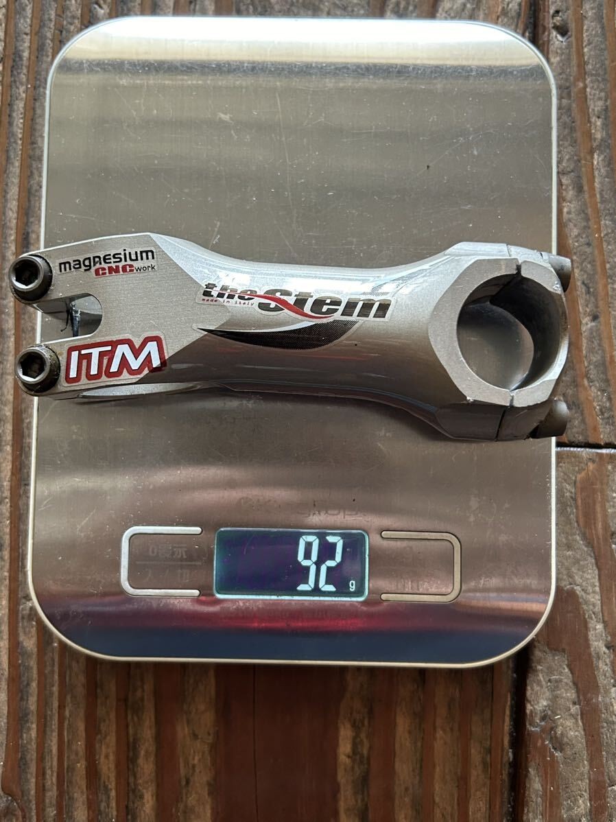 Good condition lightweight Set of ITM THE STEM Magnesium 90mm THE BAR42 395mm
