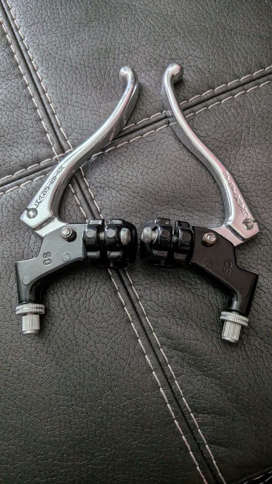 Chang Star 4-Finger Canti Brake Levers Long Reach OG 80s 90s 22.2 MTB @LOOK@