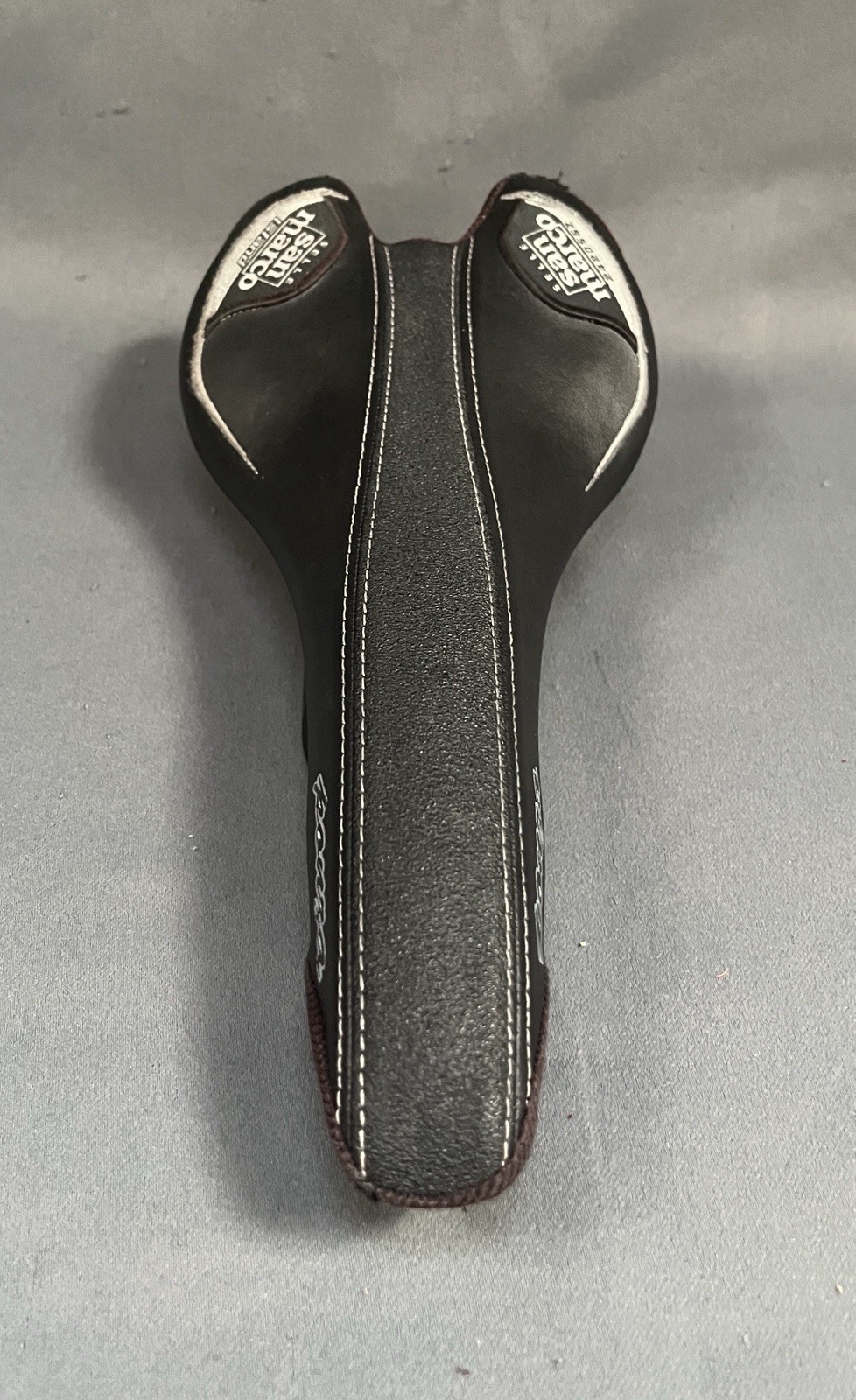 Selle San Marco Island Ponza Bike Saddle Black Steel Rails 130x275mm Road MTB
