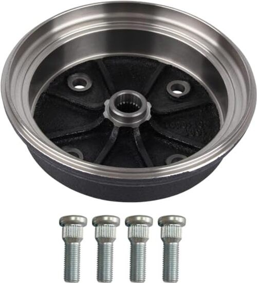 Front Left or Right Hub Brake Drum # 41038-0034 with Wheel Studs 92150-1366