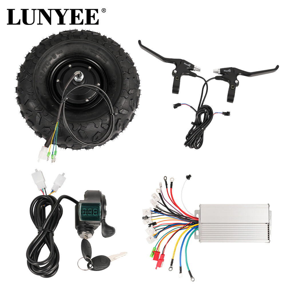 14.5inch Electric Wheelbarrow Hub Motor Controller Kit 24V 36V 48V 350W 500W